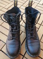 Dr. Martens Stiefel Leder schwarz Größe 40