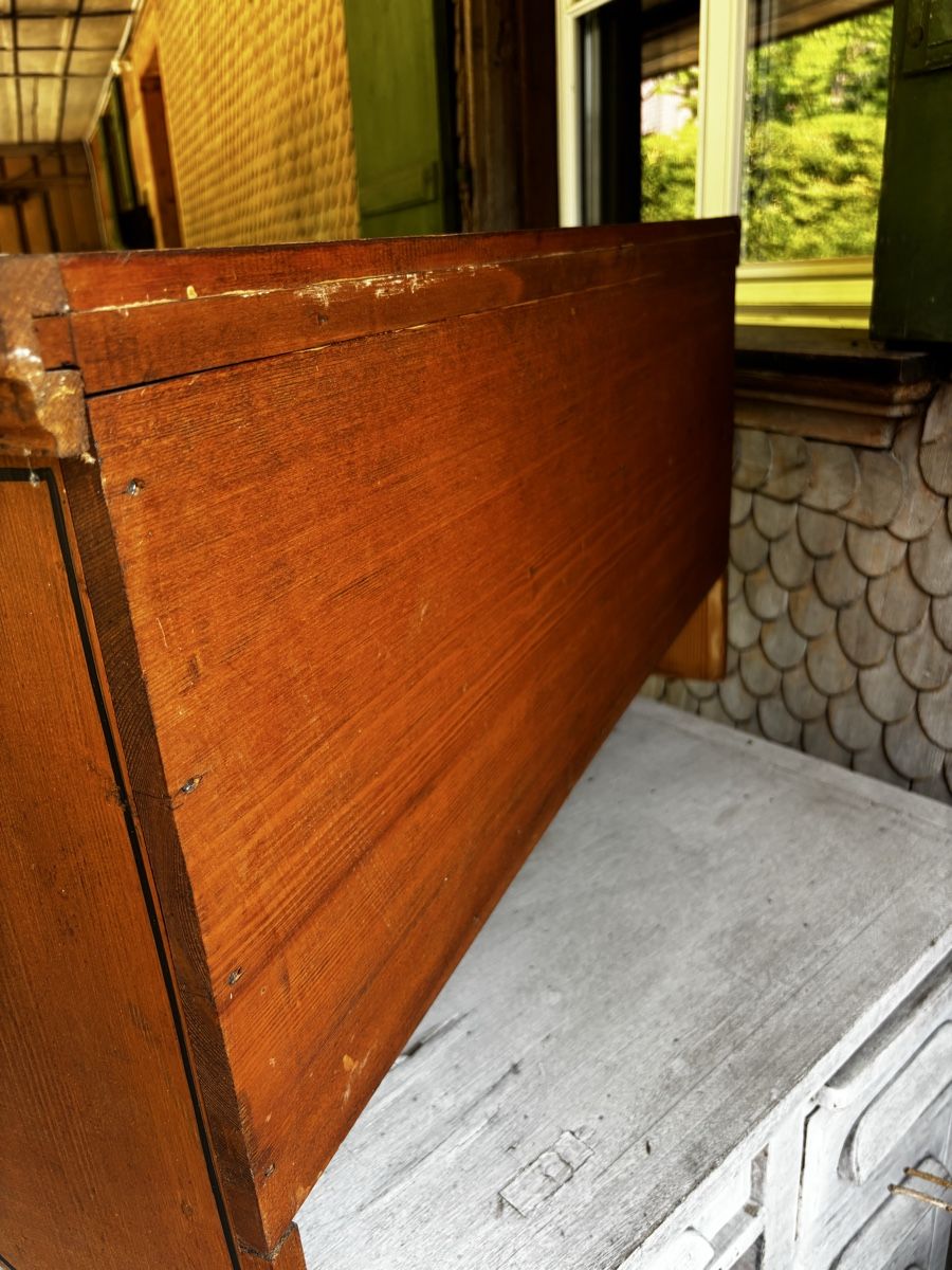 Cassapanche: Dekorative, bemalte Holztruhe mit Schlüssel – Usato da Zäziwil venduto da kbr_jd95 2
