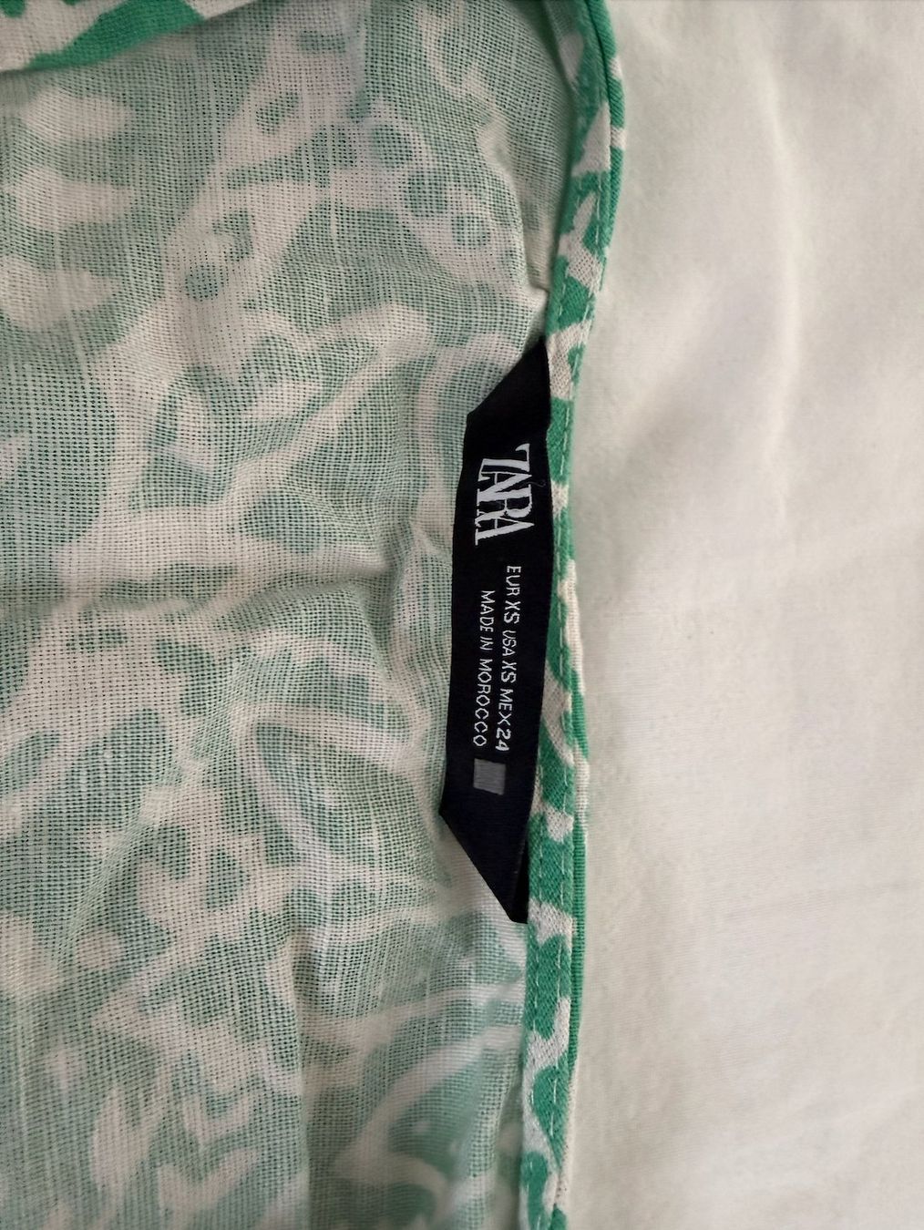 Zara Vestiti: Turqouise Mini Dress – Usato da Buonas venduto da mej_6s67 2