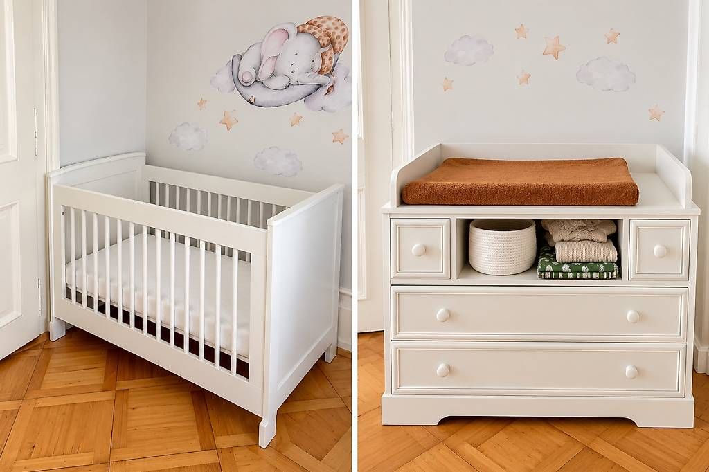Letti: Set Tartine et Chocolat commode + lit evolutif – Usato da Genève venduto da ele_tv8v