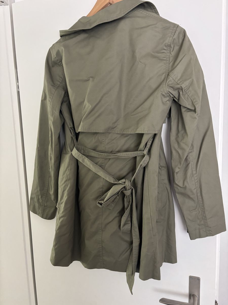 Cappotti: Zara Basic Übergangsjacke Khaki/Oliv Gr. S Damen – Usato da Kehrsatz venduto da ale_zpc6 2