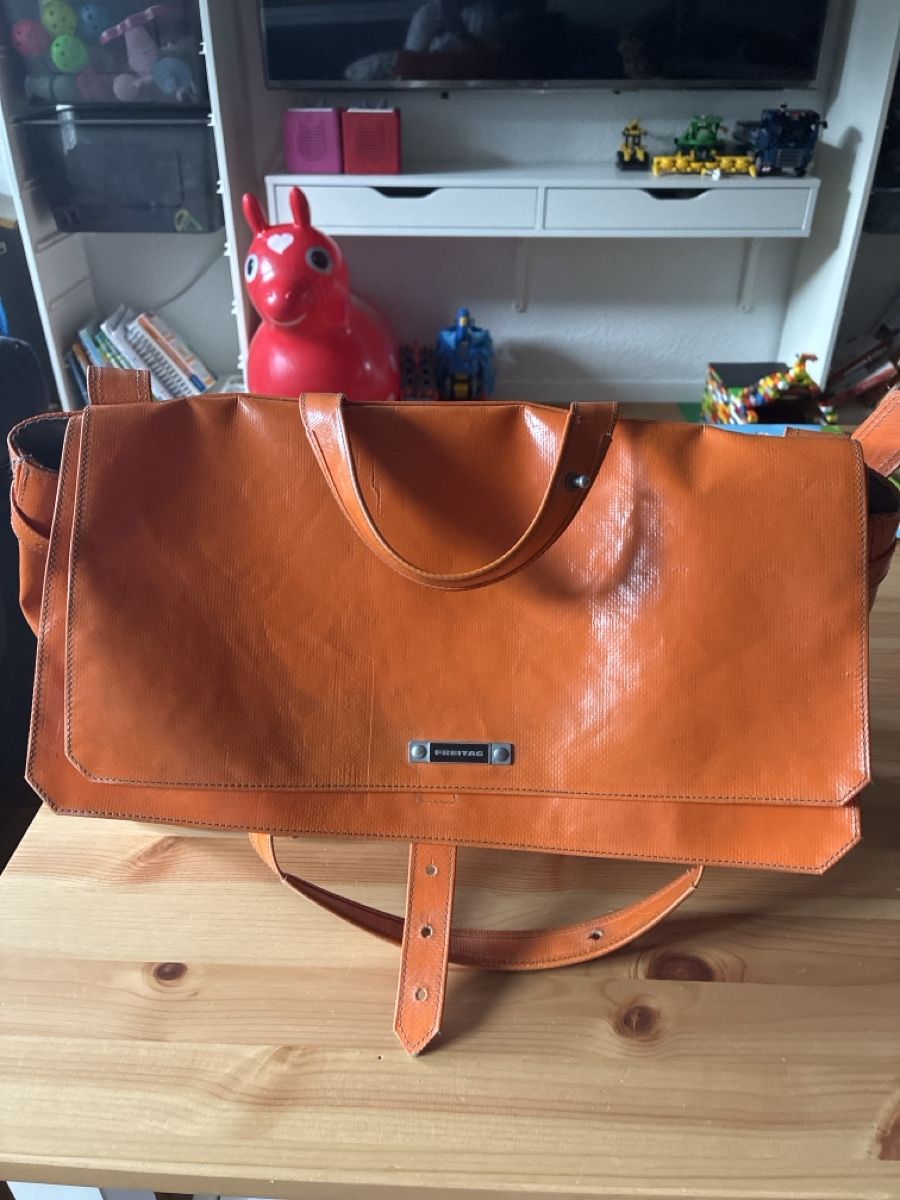 Freitag Borse:  FREITAG Tasche orange  – Usato da Mitlödi venduto da meyer-sabrina