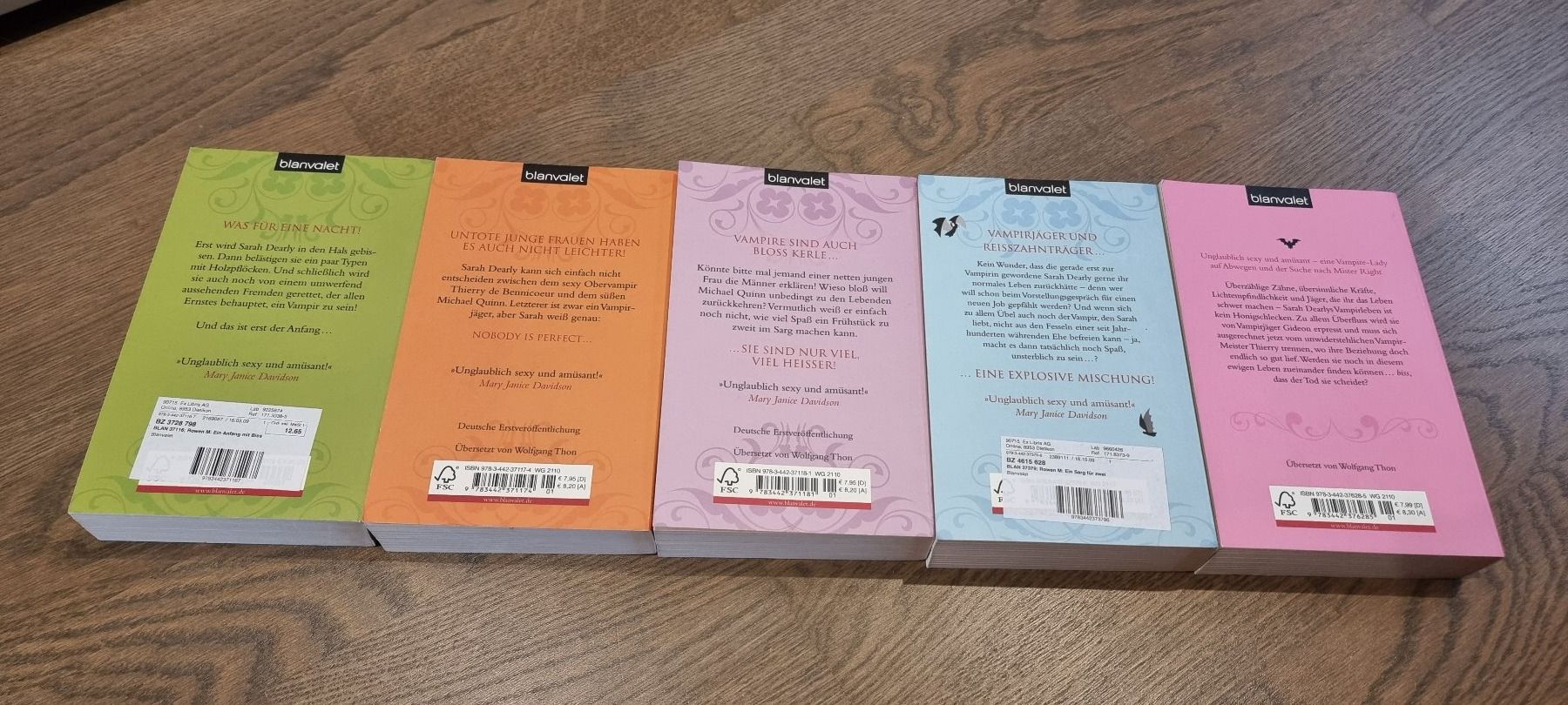 Libri: Die Sarah Dearly Romane - Michelle Rowen – Usato da Hinterforst venduto da impatiently 1