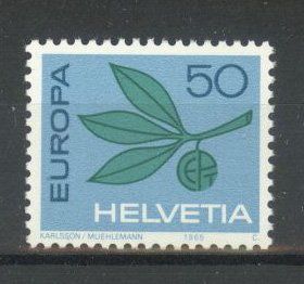 Alle Briefmarken: 1965, Europa ** (2) – Gebraucht aus Willisau von Vollstempel