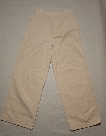 Pantaloni Uniqlo a coste panna nuovi - Taglia xxs