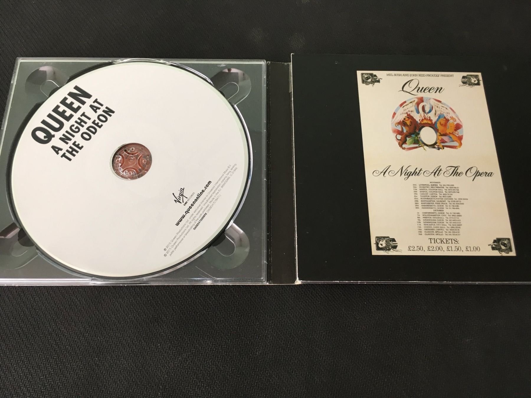 CD: Queen - A night at the Odeon -CD- inkl. Bluray – Usato da St.Gallen venduto da MedienJoe 1