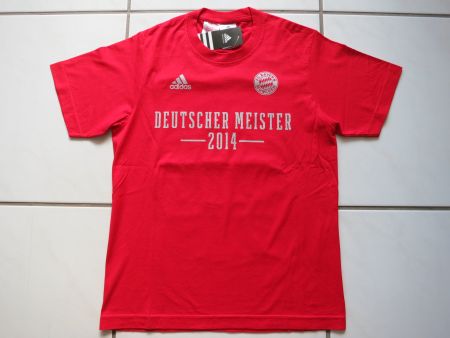 adidas T-Shirt FC Bayern München - FCB - Deutscher Meister