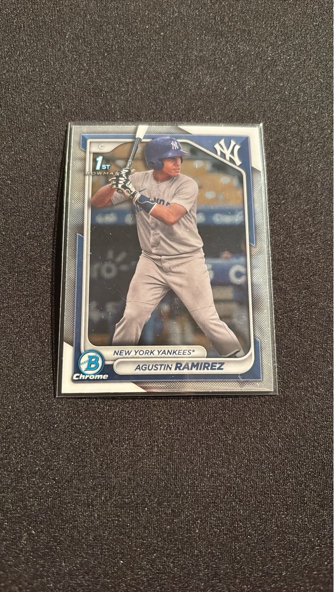 Topps Carte collezionabili: Agustin Ramirez - New York Yankees - Bowman Chrome – Usato da Kaiseraugst venduto da Baum_12