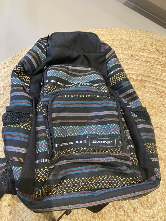 DAKINE Rucksack schwarz bunt Muster Ethno Vintage (D'occasion) à