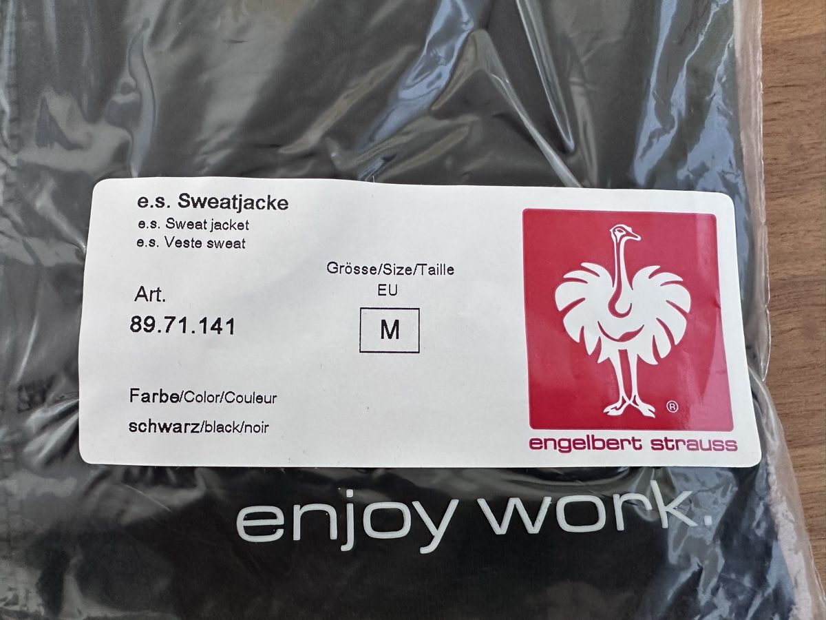 Engelbert Strauss Maglioni & Felpe: Engelbert Strauss e.s. Sweatjacke poly cotton, Workwear – Nuovo e nell'imballaggio originale da Nottwil venduto da Hb9xxx 1