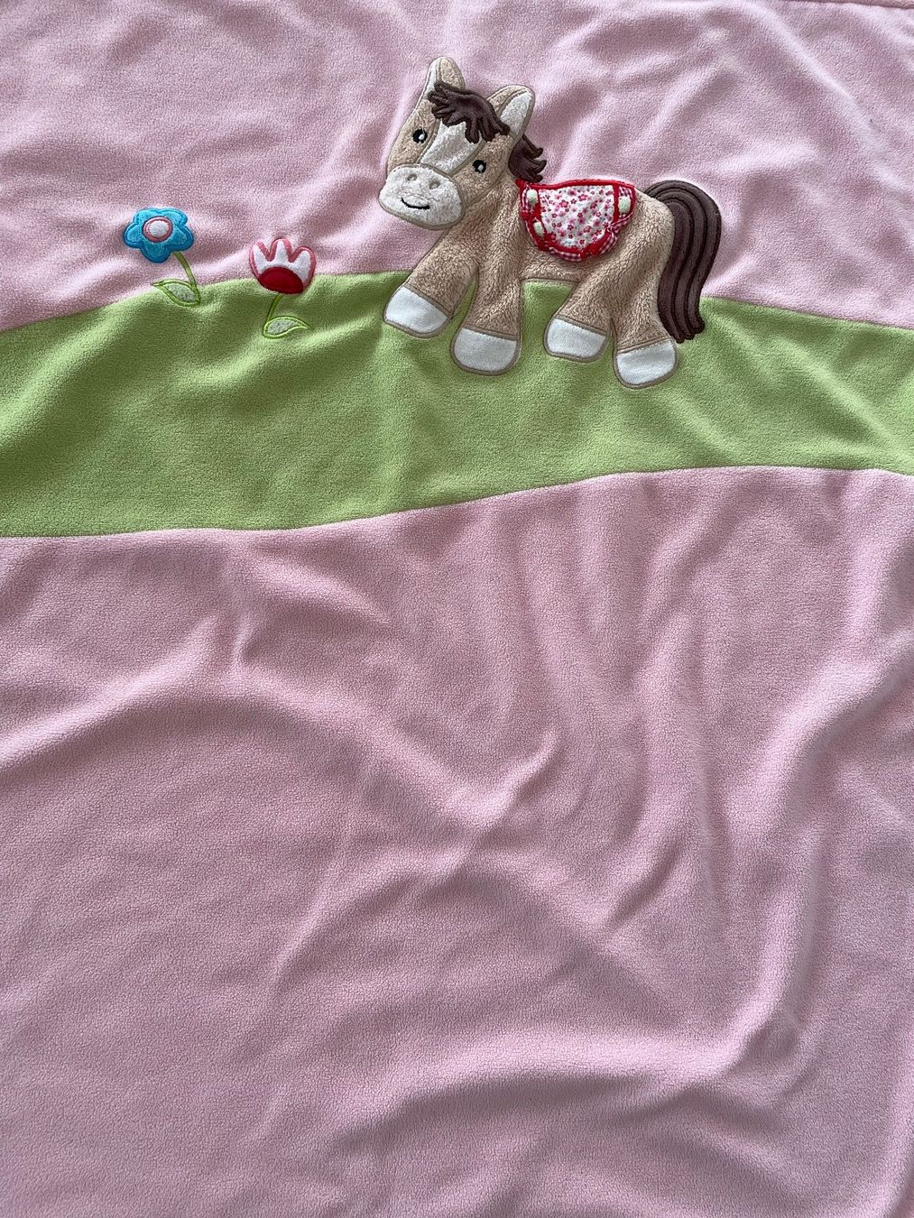 Sterntaler Decken: Sterntaler Babydecke Microfleece 75x100cm" Pferd Paula" – Gebraucht aus Sarnen von Pinoccio6 1