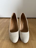 Navyboot - Hell beige Pumps mit Struktur - 41