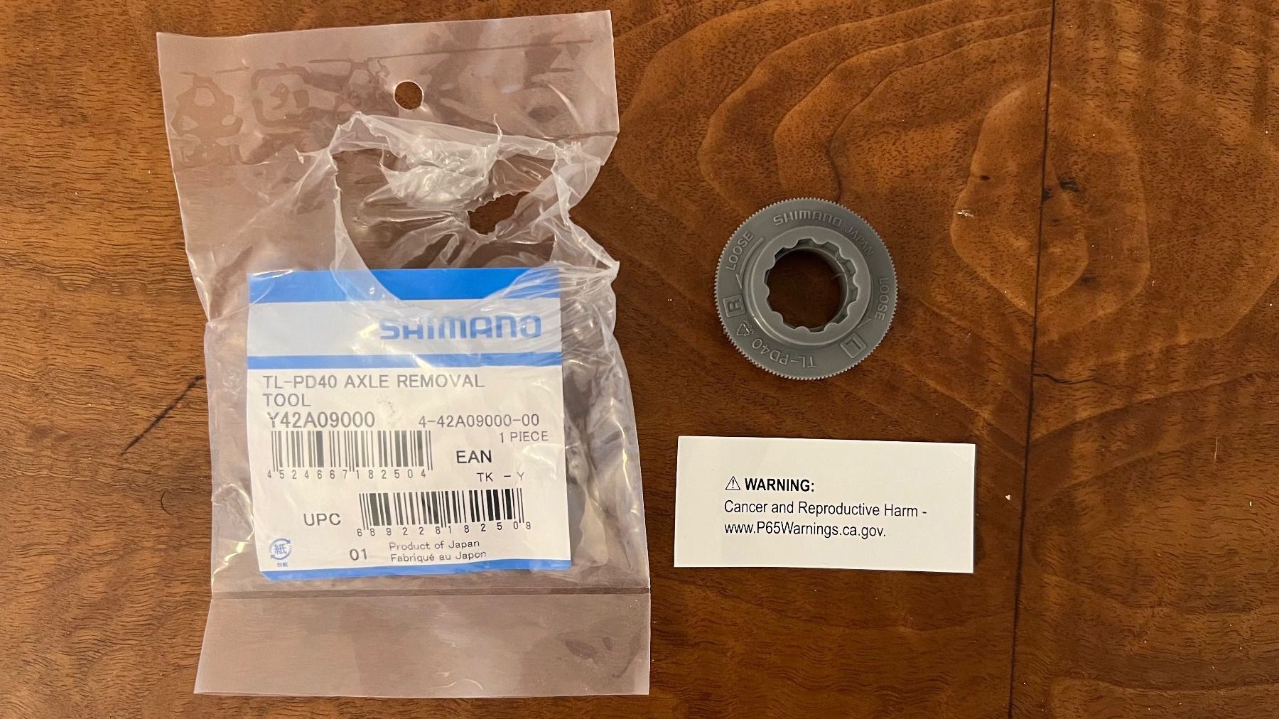 Shimano Pezzi di ricambio: Shimano TL-PD40 AXLE Removal – Nuovo (secondo la descrizione) da Luzern venduto da serchon 2