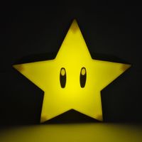 Super Mario - Nachtlicht / Lampe - Stern - MER