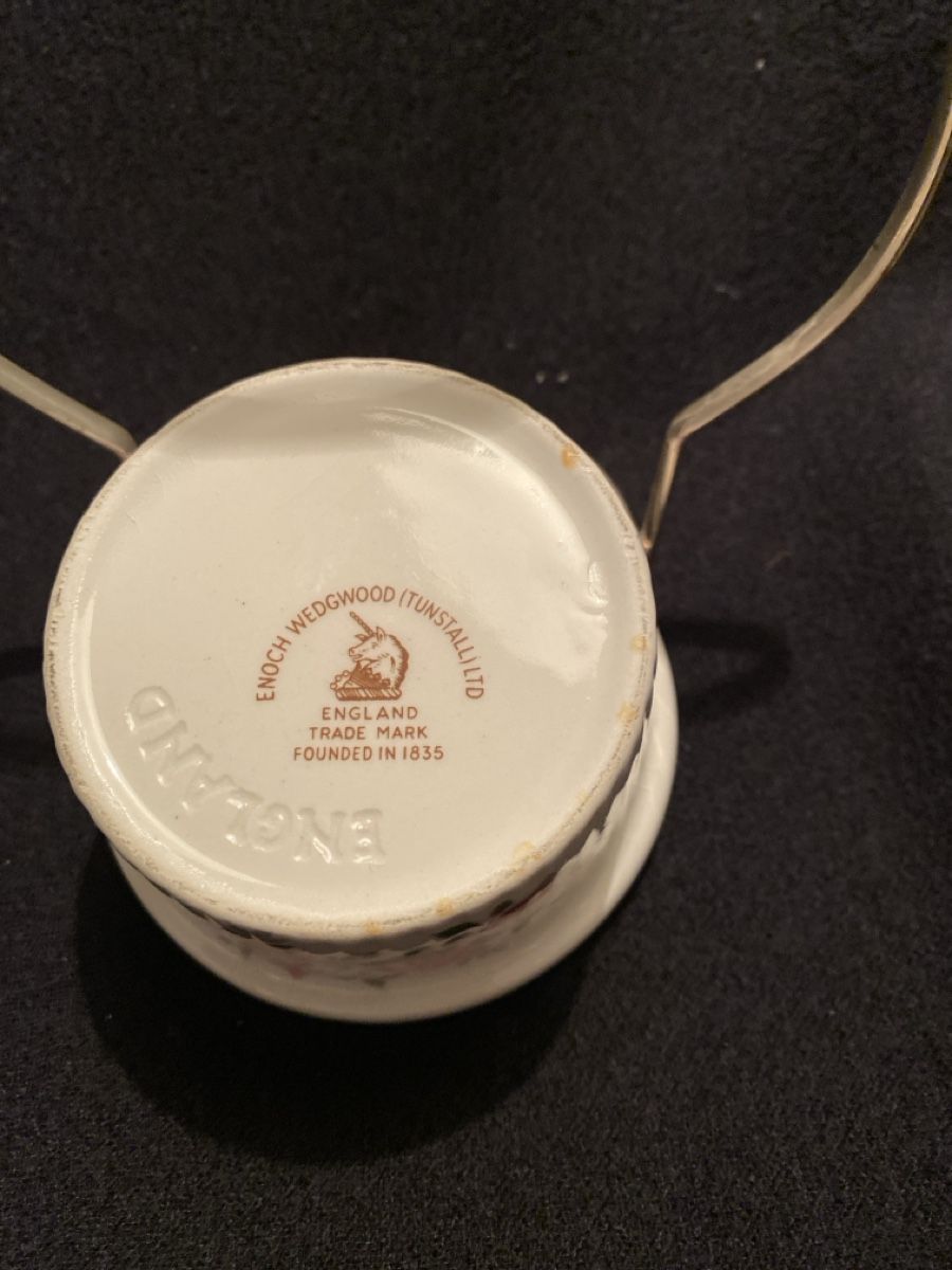 Wedgwood Ciotole: Schale Wedgwood Rosenmuster – Usato da Dübendorf venduto da cchiarello 3