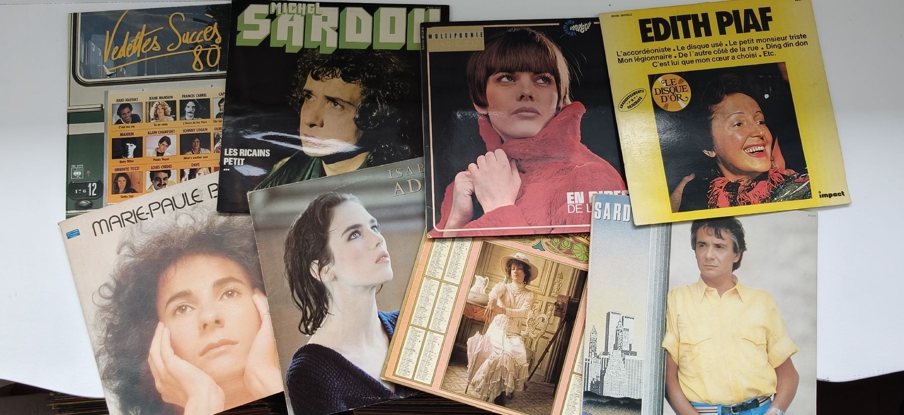 Schallplatten: Französische Chansons Schallplatten Sammlung – Gebraucht aus Lachen SZ von ratata 8