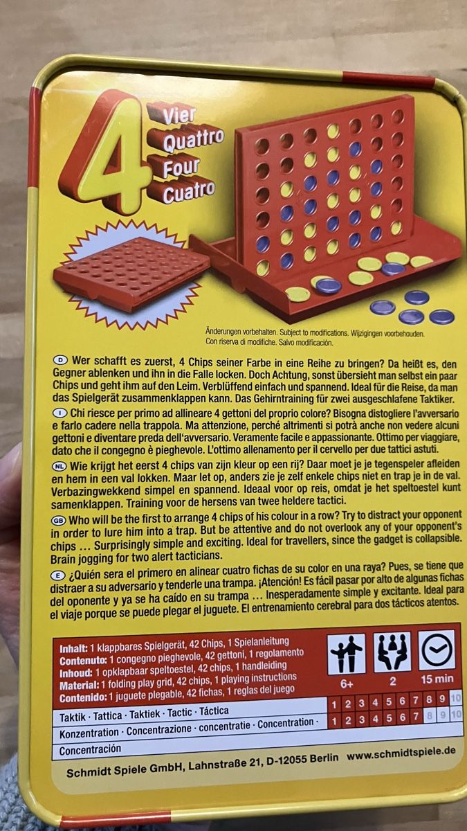 Giochi: Vier Gewinnt Spiel – Usato da Wettingen venduto da Vichli 1