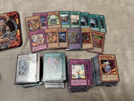 Yu-Gi-Oh! Sammlung + 5D’s Tin – ältere Karten DE/EN