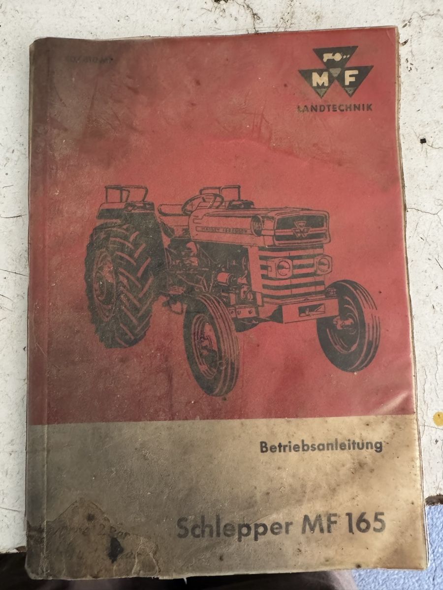 Massey Ferguson Trattori: Massey Ferguson 165 mit Frontlader und Seilwinde – Difettoso da Luthern Bad venduto da james044 9