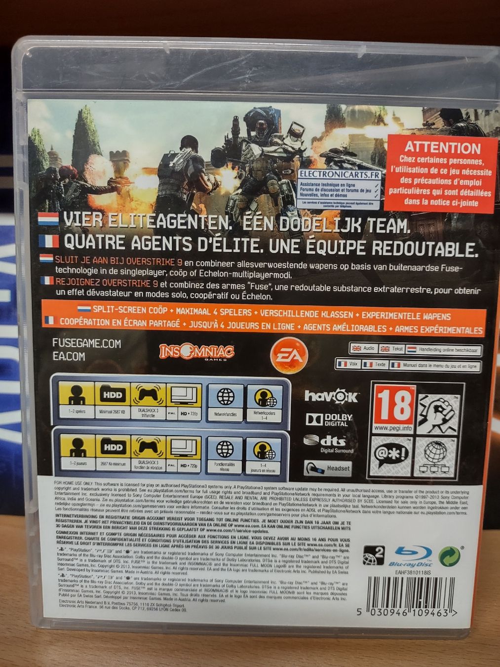 Sony Spiele: Fuse sur PS3 - Jeu d'action et d'aventure  – Gebraucht aus fribourg von GameSpot 1