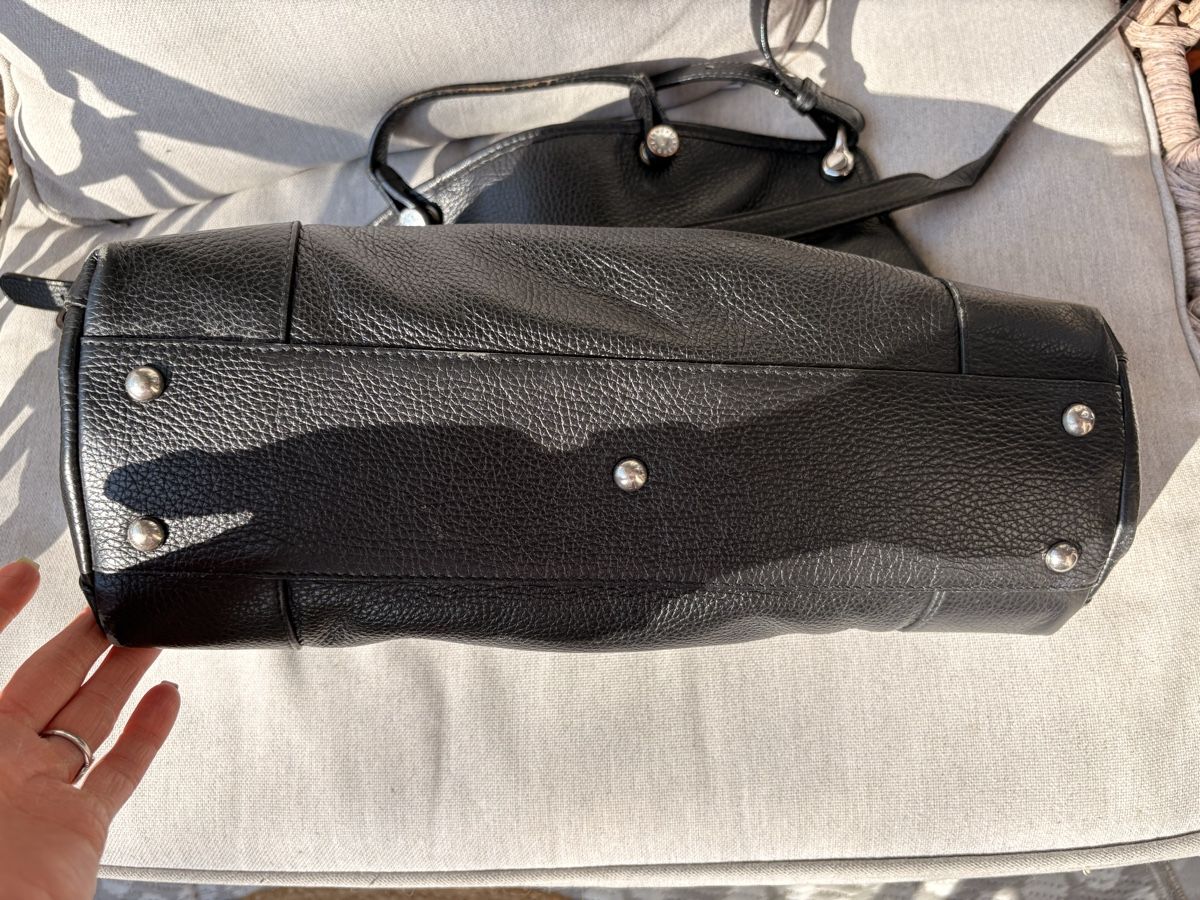 Furla Taschen für Damen: Furla Tasche schwarz echt Leder – Gebraucht aus Meisterschwanden von Krimskrams_1008 3