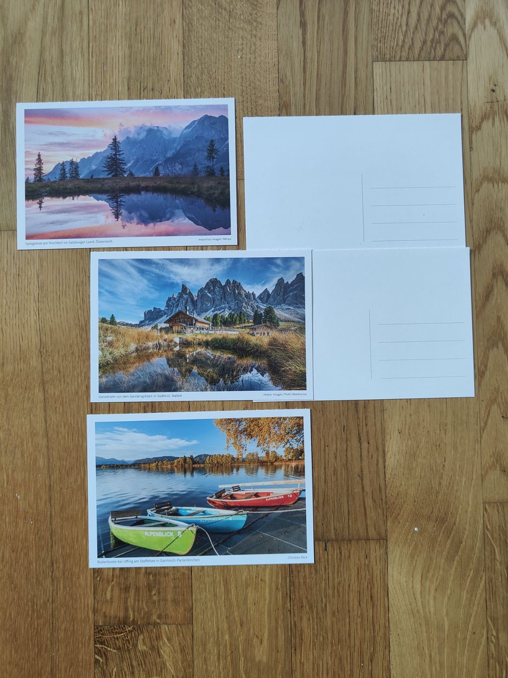 Cartes postales: Postkarten 5 St – Neuf (Voir description) à Trimbach par lysy507777 1