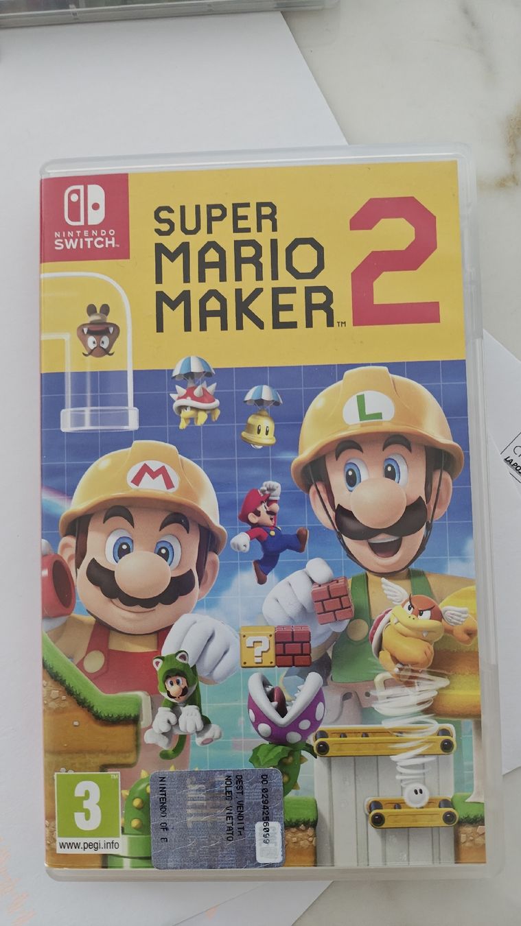 Nintendo Spiele: Nintendo Switch Super Mario Maker 2 – Gebraucht aus Montagnola von mattbert86