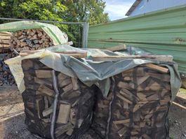 Brennholz Säcke, Big-Bags um 44 Stück