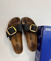 Birkenstock Madrid Big Buckle Sandalen Grösse 37 blau