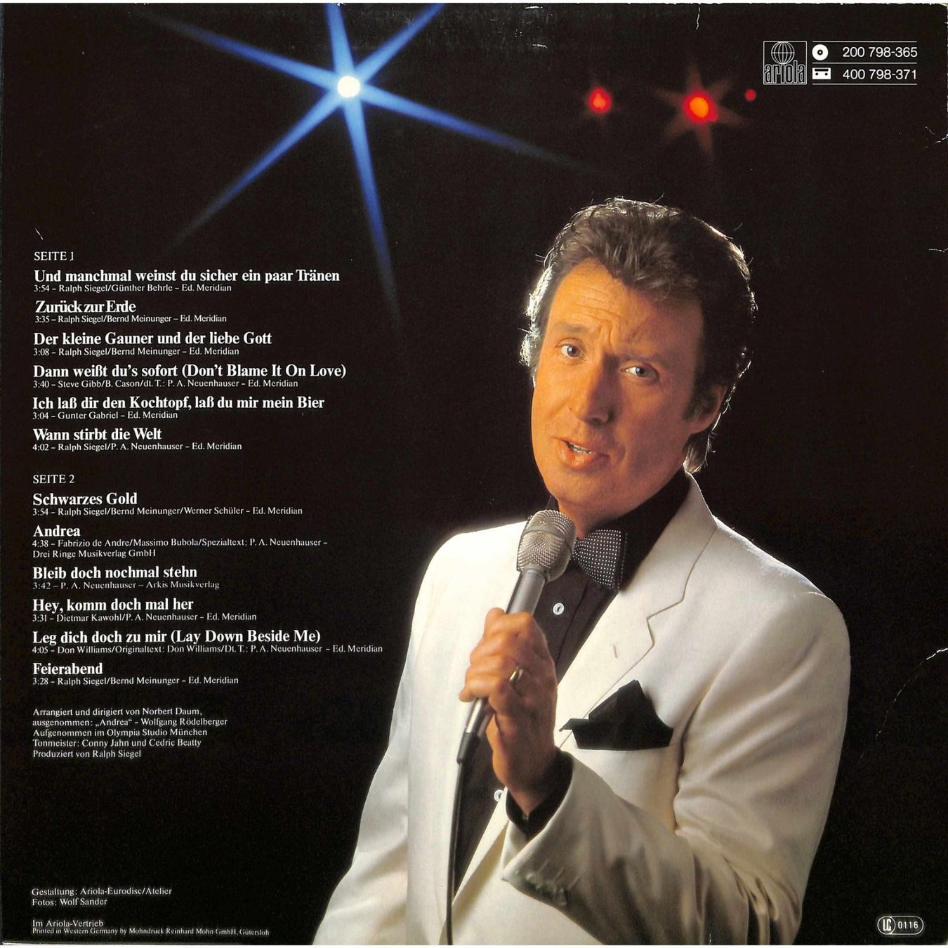 Dischi in vinile: LP: Ein Abend mit Peter Alexander - Die neuen Schlagererfolg – Usato da Trimmis venduto da Dres2 1