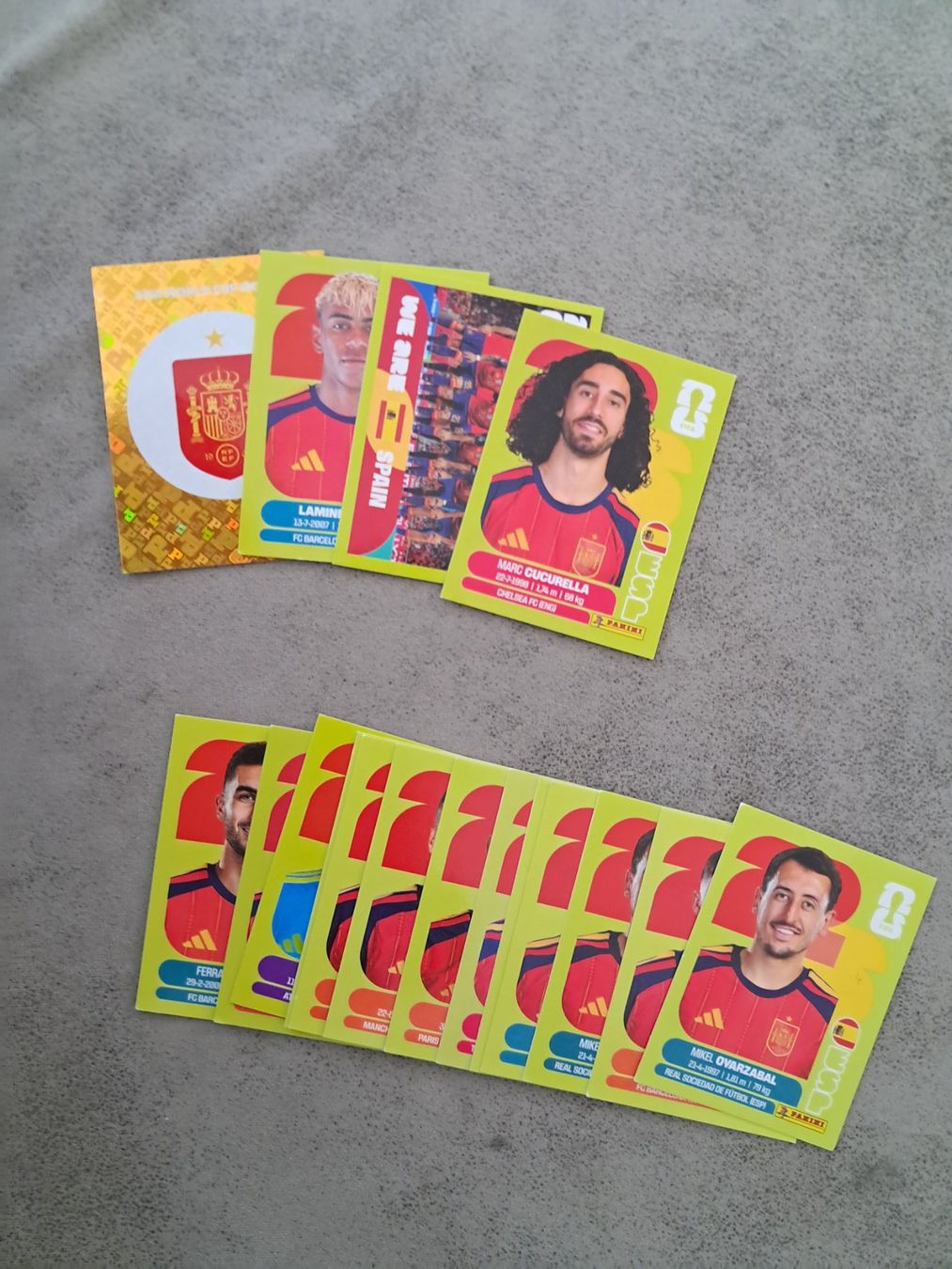 Panini Sammelbilder & Trading cards: 17 x Paninisticker 2026 / Spanien – Neu (gemäss Beschreibung) aus Weinfelden von Da-ryn01