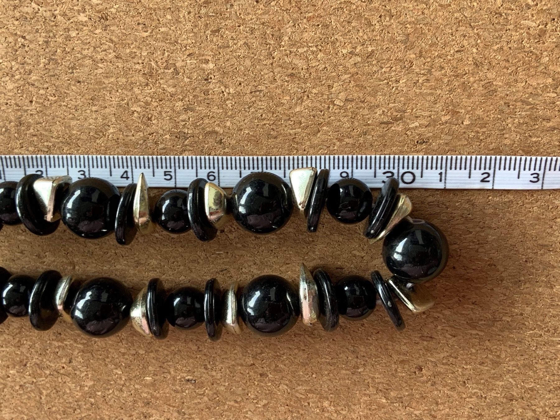 Catenine: Schwarze Kette Silberelemente – Usato da Laufen venduto da Bellavitaboom 8