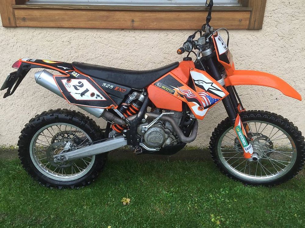 KTM 525 EXC (D'occasion) à Progens pour CHF 4000 – retrait uniquement ...