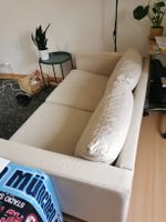 Sofa beige 2-Sitzer 