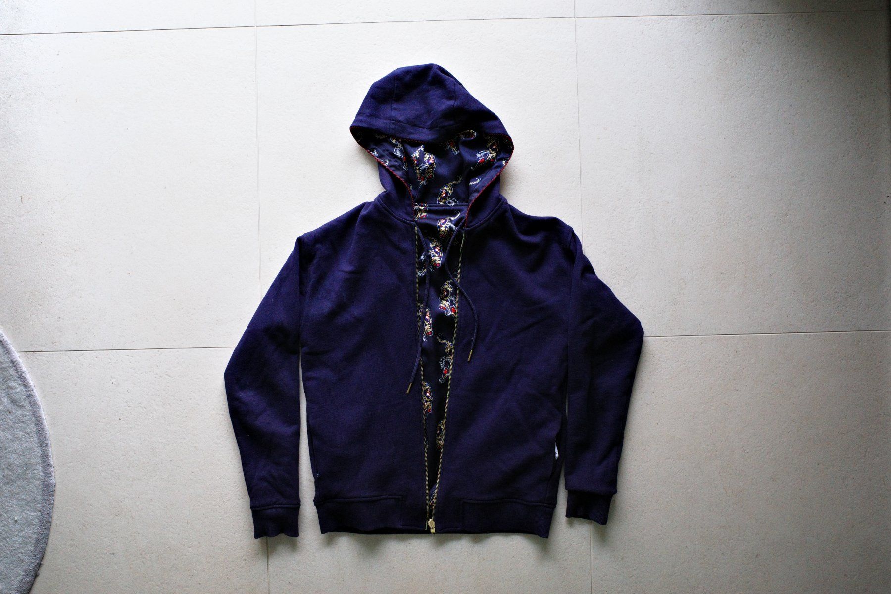 Sandro Giacche: Sandro Paris Reversible Tiger Zip jacket — Size 1 – Usato da Hermance venduto da mta_p22l 7