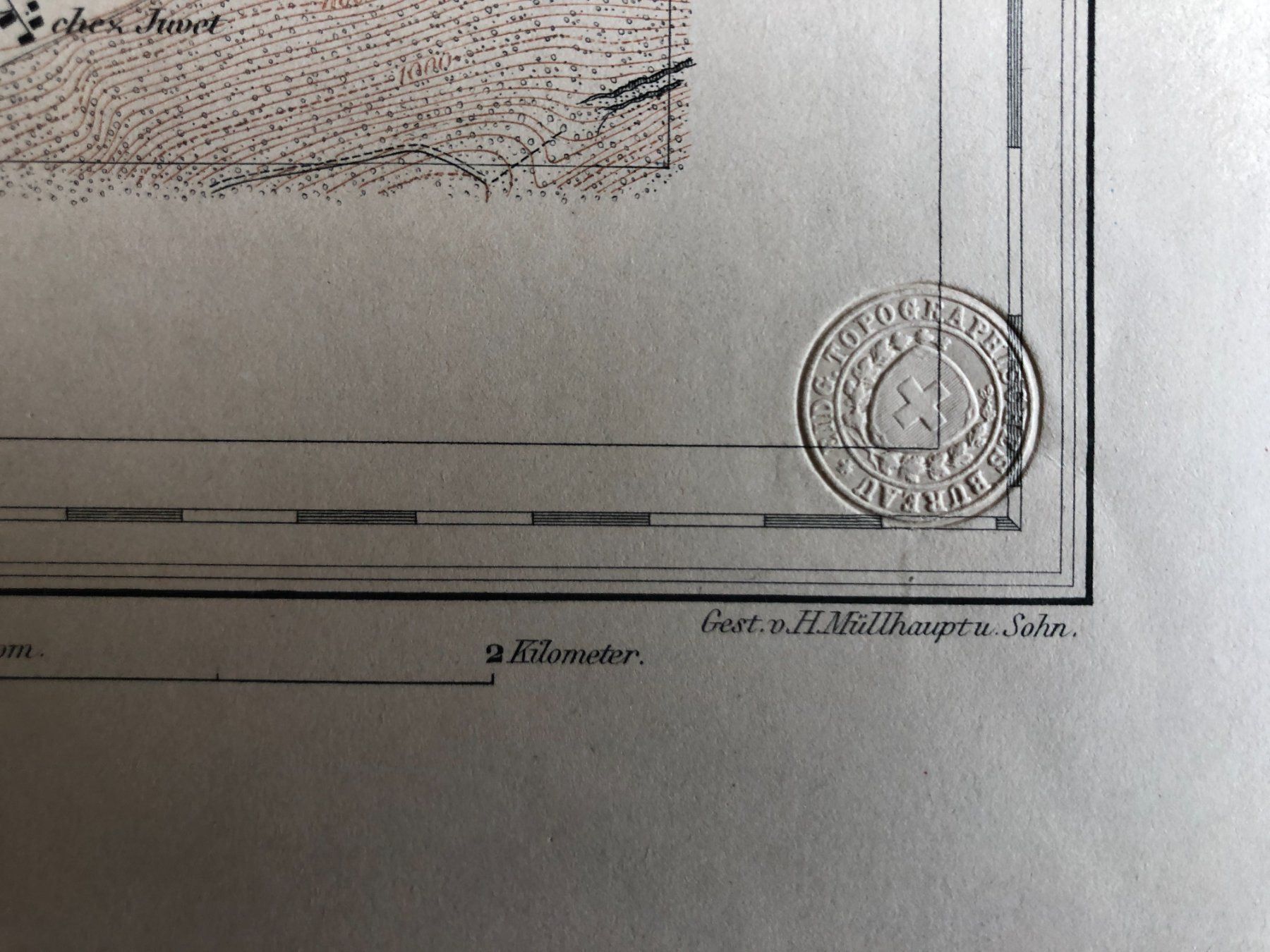 Cartine & Atlanti: Siegfriedatlas Bl. 277: Les Verrières – Usato da Zürich venduto da allp 5