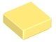 Lego Bright Light Yellow Tile 1 x 1 8 Stück