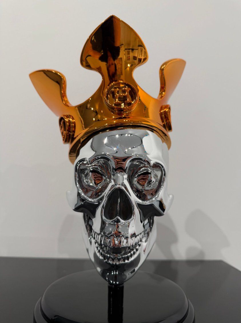 Sculture & Statue: Van Apple - Hermes Skull - Handsigniert – Usato da Jona venduto da ada_jsq8 6