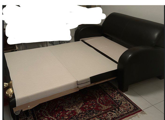 Sofas: Schlafsofa Kunstleder – Neu (gemäss Beschreibung) aus Unterengstringen von eye4win 3