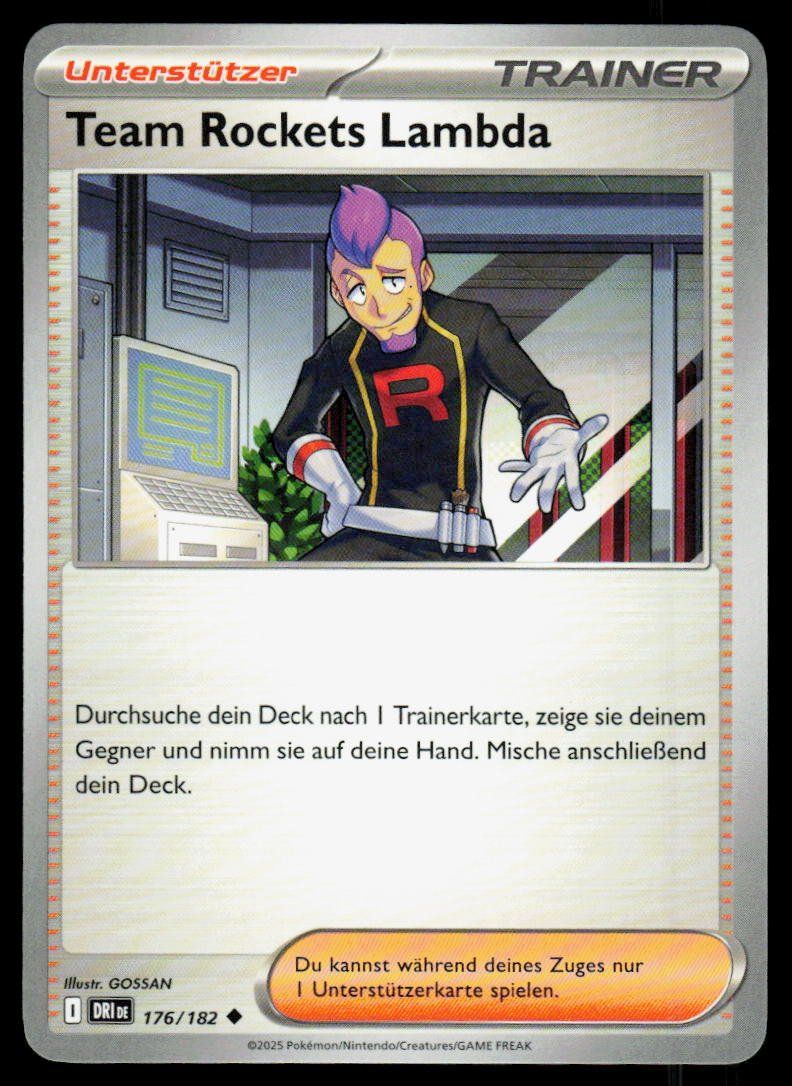 Pokémon Sammelbilder & Trading cards: Pokemon Team Rockets Lambda 176/182 – Gebraucht aus Herisau von Pokemon2025