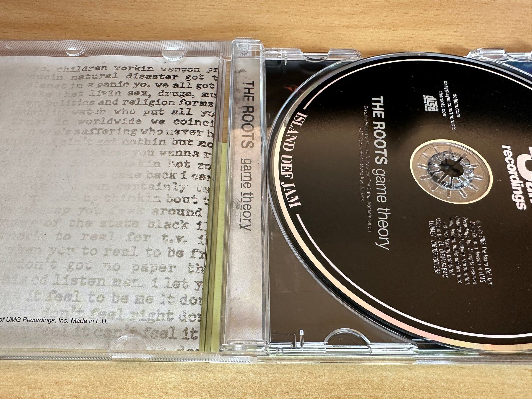 CD: The Roots – Game Theory – Usato da Rikon im Tösstal venduto da Alpenmutz 2