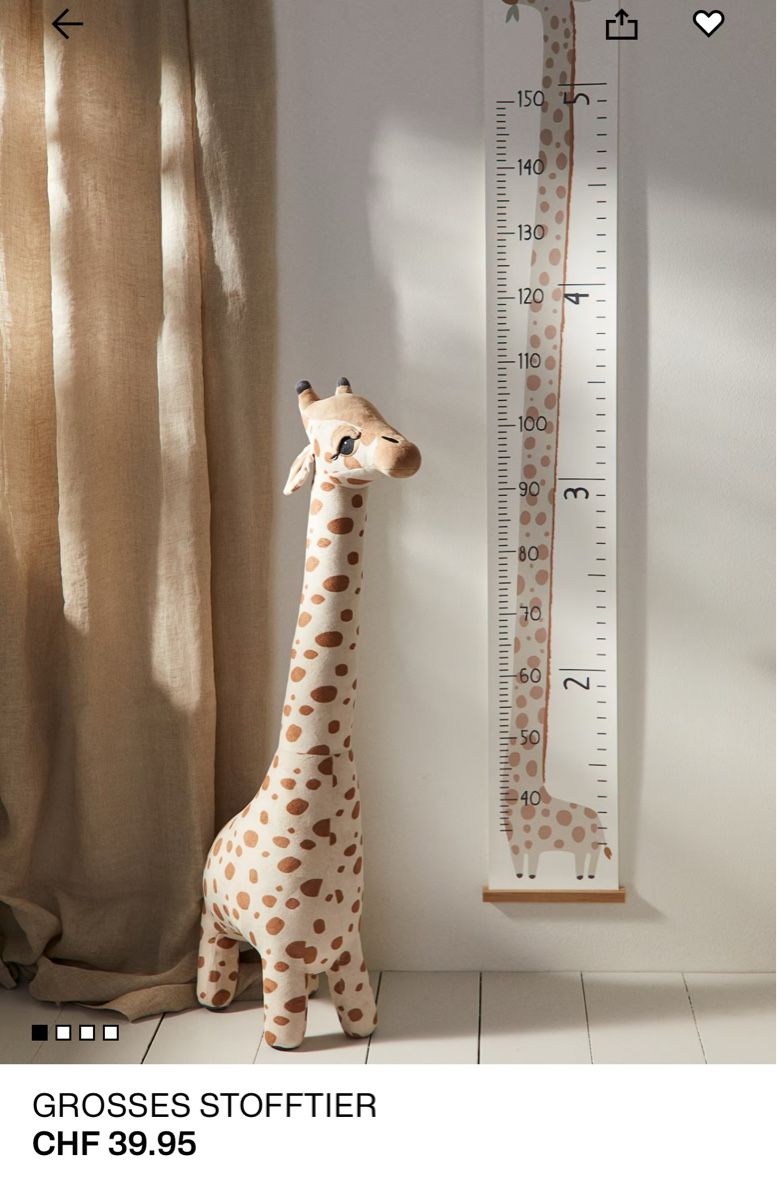 H&M Giocattoli: Grosses Stofftier Giraffe neuwertig – Nuovo (secondo la descrizione) da Büron venduto da Flor2009