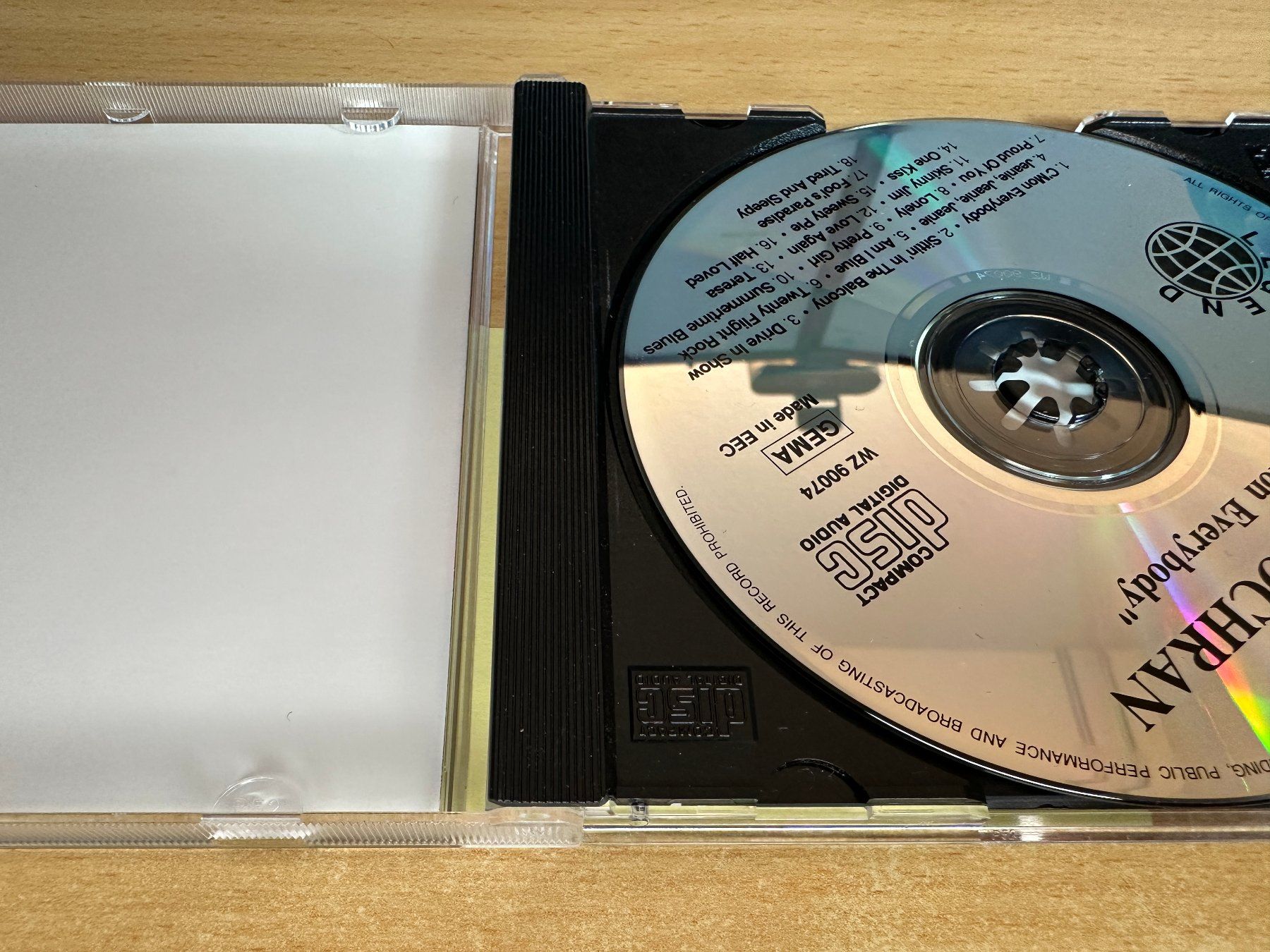 CD: Eddie Cochran – C'mon Everybody – Usato da Rikon im Tösstal venduto da Alpenmutz 2