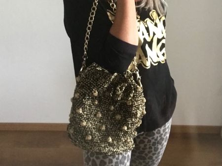 Originelle Handtasche/ Beuteltasche NEU HANDMADE