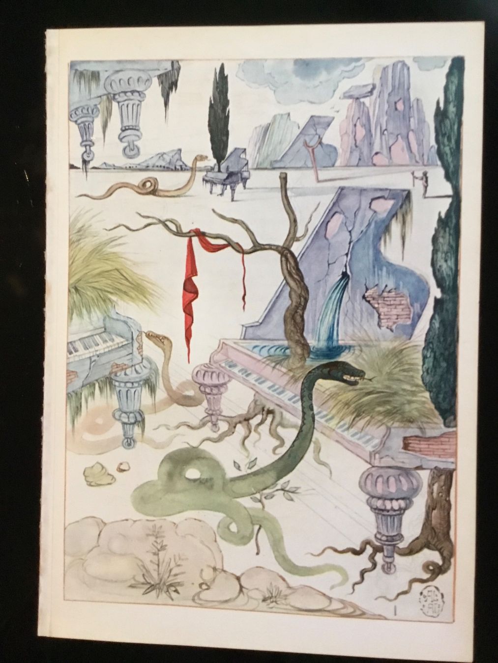 Grafica & Litografie: Salvador Dali Lithographie 1967 – Usato da Schlieren venduto da Jeajet