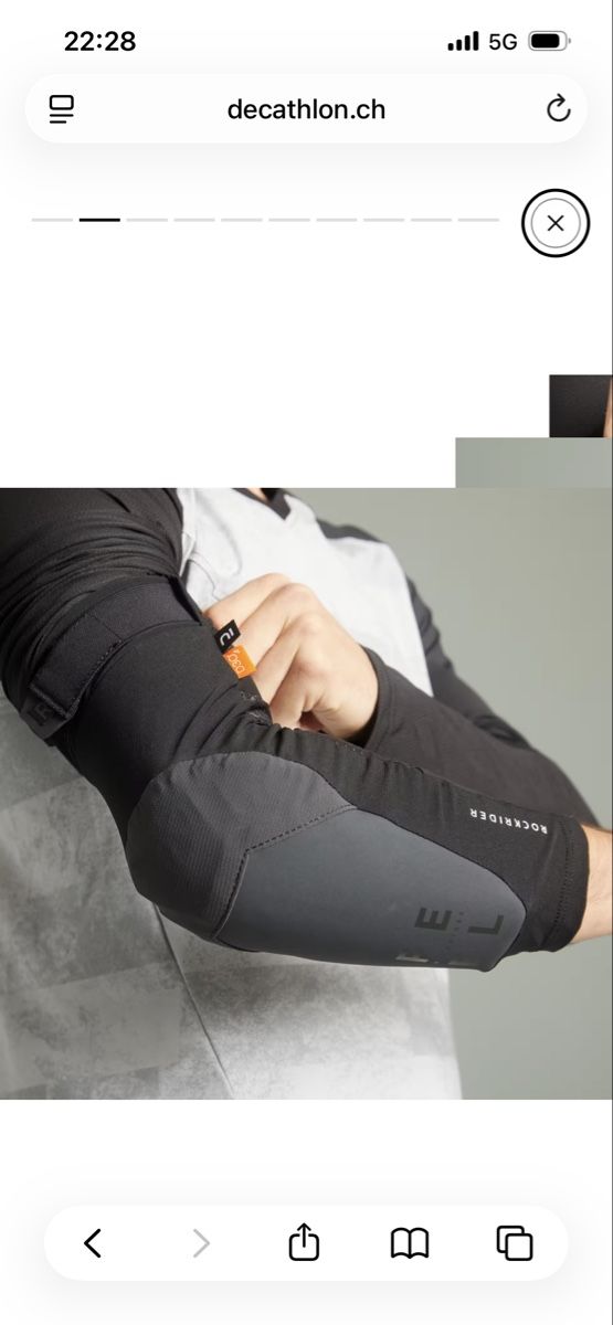 Decathlon Schutz & Schoner: Ellbogenschoner Rockrider Gr. M neu – Neu (gemäss Beschreibung) aus Hombrechtikon von Kaatja 2