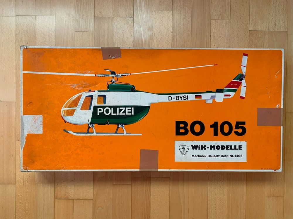 Bausatzschachtel von Wik BO105 | Kaufen auf Ricardo