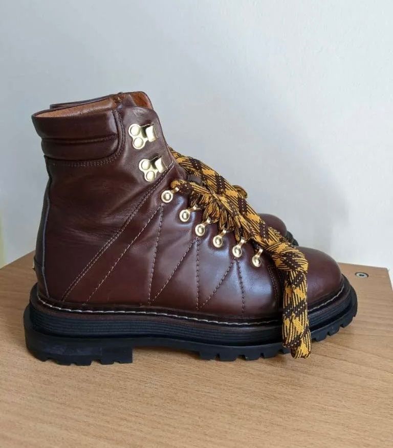 Sandro Herrenschuhe: Sandro Paris Leder Boots, Gr. 39, braun – Neu (gemäss Beschreibung) aus Triesen von atos87