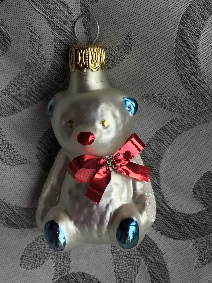Tutte le decorazioni: Bärchen Bär Christbaumschmuck – Nuovo e nell'imballaggio originale da Alpnach Dorf venduto da marvo 1