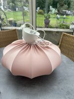 Stylish Pink Fabric Pendant Light - Modern Design!